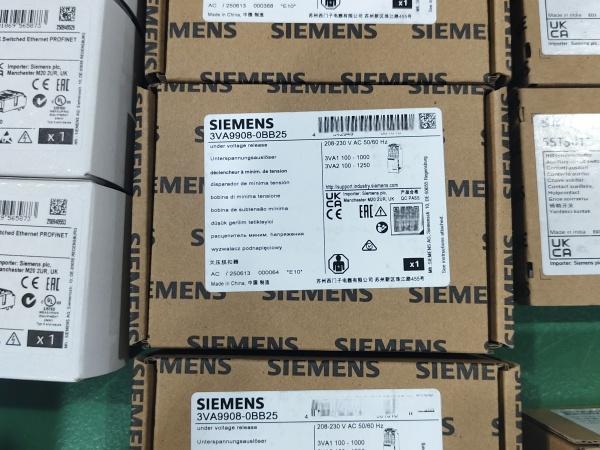 NEW ARRIVAL SIEMENS 3VA9908-0BB25 Under Voltage Release Device Now Available