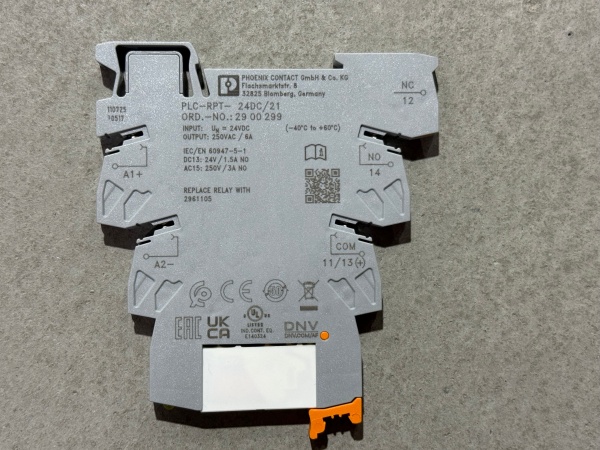 NEW ARRIVAL: Phoenix Contact 2900299 PLC - RPT - 24DC/21 Available