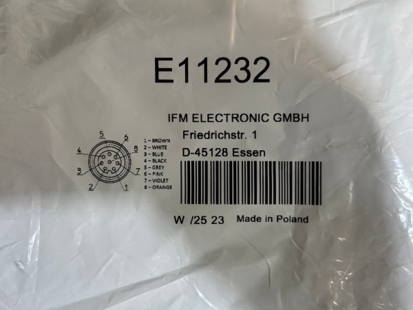 NEW ARRIVAL: IFM E11232 Connecting Cable Now In Stock