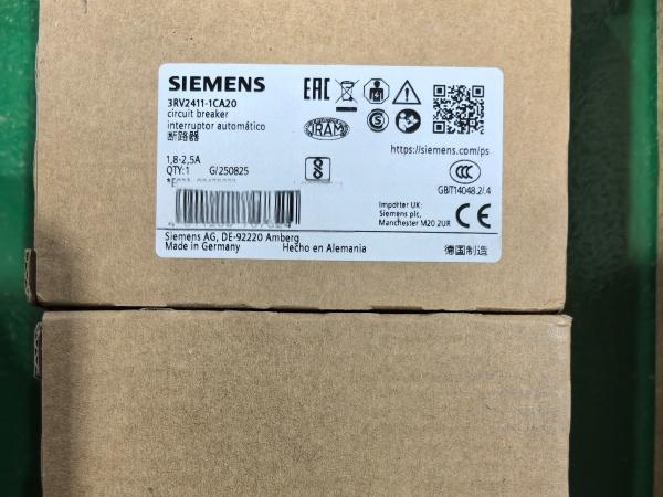 NEW ARRIVAL: Siemens SIRIUS 3RV2411-1CA20 Motor Starter Protector Available Immediately