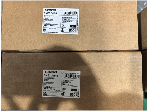 NEW ARRIVAL: Siemens SITOR 3NE3340-8 Semiconductor Fuse Now in Stock