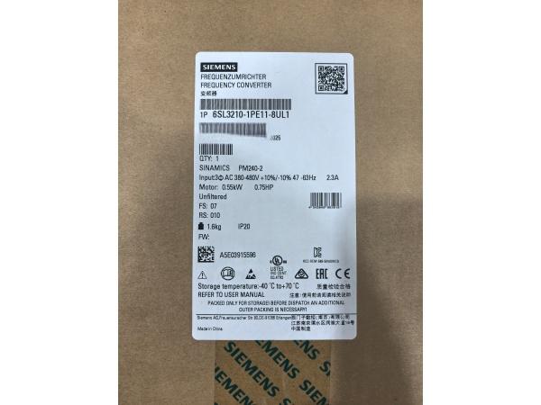 NEW ARRIVAL: Siemens SINAMICS 6SL3210-1PE11-8UL1 Power Module Now Available