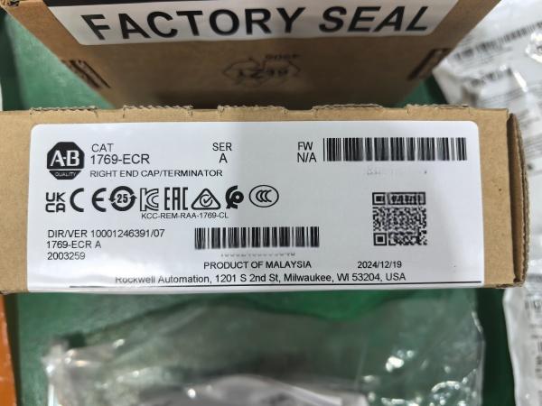 NEW ARRIVAL: Allen-Bradley 1769-ECR CompactLogix Right End Cap Now Available NEW ARRIVAL: Allen-Bradley 1769-ECR CompactLogix Right End Cap Now Available