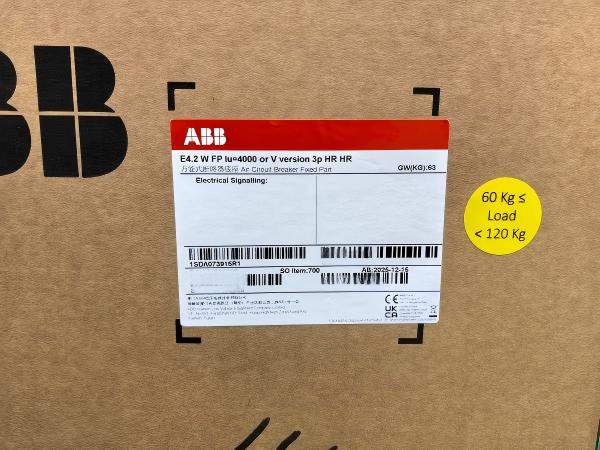 NEW ARRIVAL: ABB 1SDA073915R1 Fixed Part for E4.2 Circuit Breaker Now Available