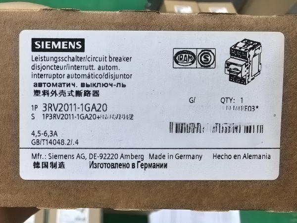 NEW ARRIVAL: Siemens SIRIUS 3RV2011-1GA20 Motor Protection Circuit Breaker Now Available