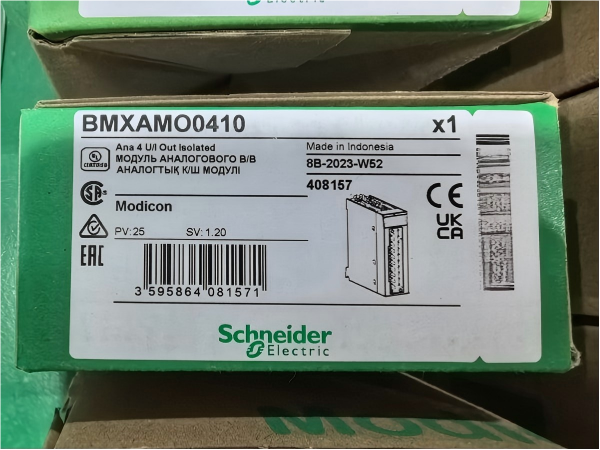 สินค้ามาใหม่: Schneider Modicon M340 BMXAMO0410 โมดูลเอาต์พุตแบบอะนาล็อก วางจำหน่ายแล้ว