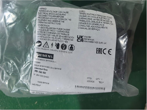 สินค้ามาใหม่: Siemens 3RK1903-2AA00 ET 200SP Motor Starter BaseUnit มีจำหน่ายแล้ว