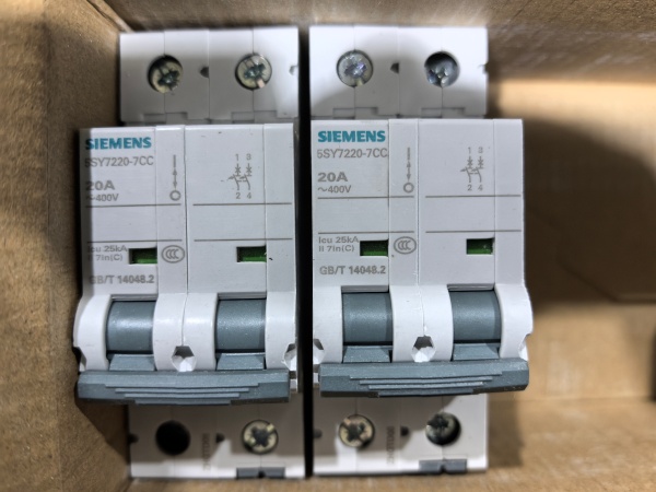 NEW ARRIVAL: Siemens SENTRON 5SY7220-7CC Miniature Circuit Breaker Now Available