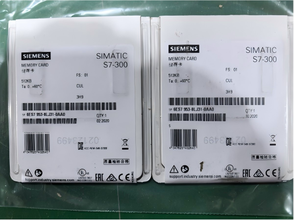 NEW ARRIVAL: Siemens SIMATIC S7 Micro Memory Card 6ES7953-8LJ31-0AA0 Now Available